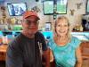 Curt & Patty came out to hear Rusty Foulke at Bourbon Street.